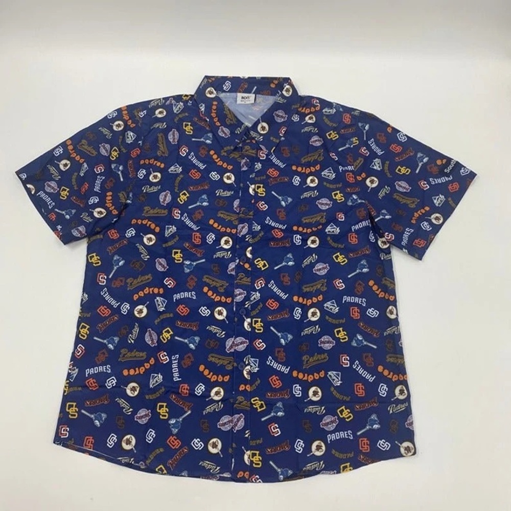 San Diego Padres button down polo
